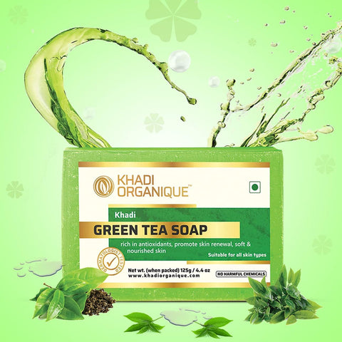 KHADI ORGANIQUE  GREEN TEA SOAP