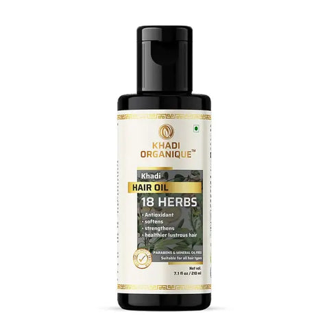 18 Herbs Hair Oil Mineral-Oil Free