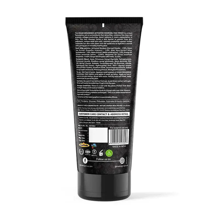 Best activated charcoal face wash