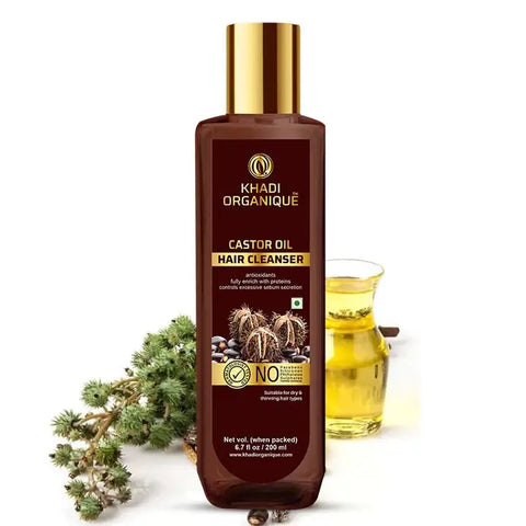 Castor Oil Shampoo and Cleanser for Hair Growth