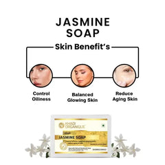 Handmade Jasmine Bath Soap with Naturally