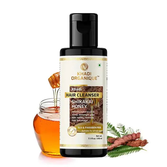 Herbal Shikakai and Honey SLS and Paraben Free Shampoo