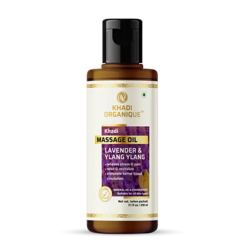 Khadi herbal Lavender and Ylang Ylang Massage Oil