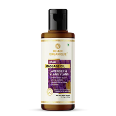 Khadi herbal Lavender and Ylang Ylang Massage Oil