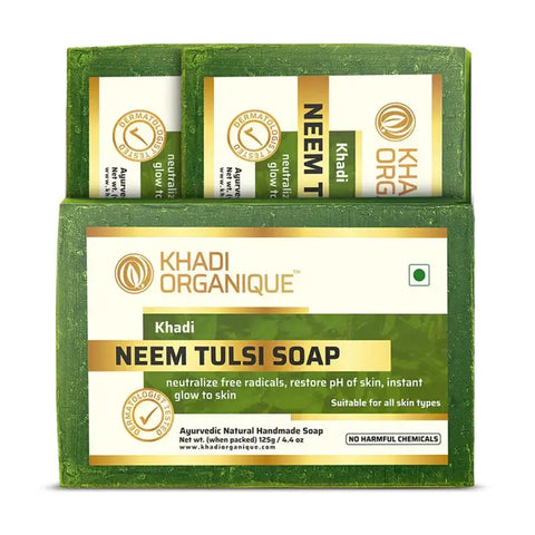 Natural Handmade Neem Tulsi Soap