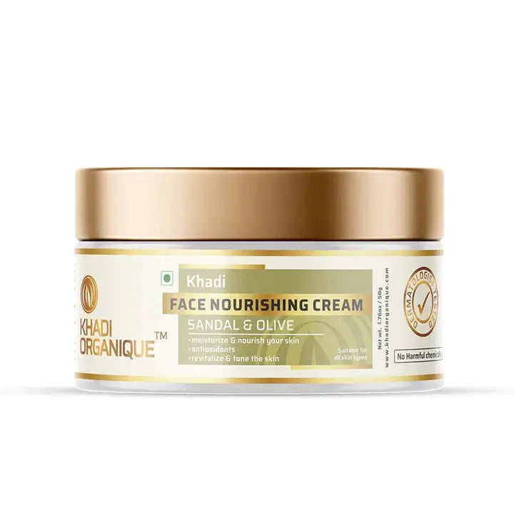 Natural Sandal and Olive Face Nourishing Cream