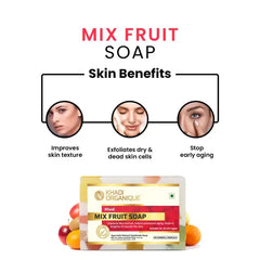 khadi mix fruit soap benefits